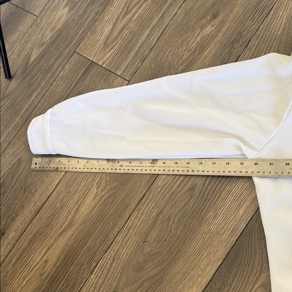 Vintage Levoys White Polyester Jumpsuit, Large - Picture 11 of 12